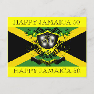 Jamaica 50 Celebration Briefkaart