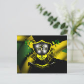 Jamaica 50 Celebration Briefkaart (Staand voorkant)