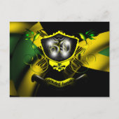Jamaica 50 Celebration Briefkaart (Voorkant)