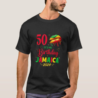 Jamaica 50e Verjaardagstocht Meisjes Outfit Tankto T-shirt