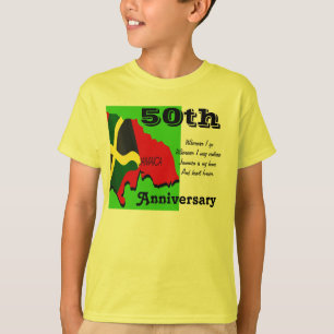 Jamaica 50ste verjaardag kinder T-shirts