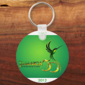 Jamaica 50th Key Ring Sleutelhanger (Voorkant)
