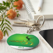 Jamaica 50th Key Ring Sleutelhanger (Zijkant)