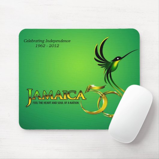 Jamaica 50th Mousepad Muismat (Met muis)