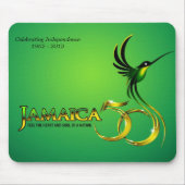 Jamaica 50th Mousepad Muismat (Voorkant)