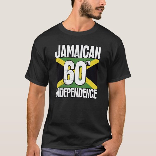 Jamaica 60e onafhankelijkheid 1 t-shirt (Voorkant)