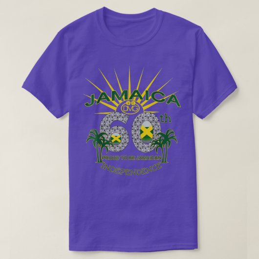 Jamaica 60e Onafhankelijkheid pleitte voor Jamaica T-shirt (Design voorkant)