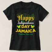 Jamaica 60e onafhankelijkheid riep op tot Jamaicaa T-shirt (Design voorkant)