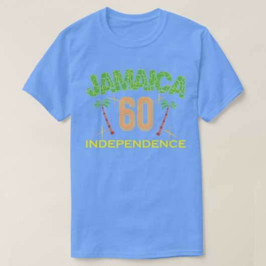 Jamaica 60e onafhankelijkheid riep op tot Jamaicaa T-shirt (Design voorkant)