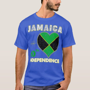 Jamaica 60e onafhankelijkheidsdag 1962 2022 Jamaic T-shirt