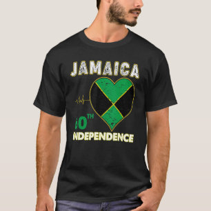 Jamaica 60e onafhankelijkheidsdag 1962 2022 Jamaic T-shirt