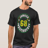 Jamaica 60e Onafhankelijkheidsdag  Jamaican Fla T-shirt (Voorkant)