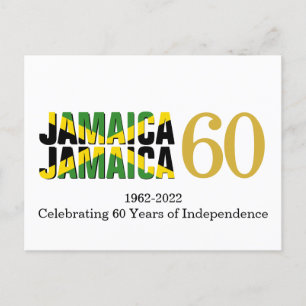 JAMAICA 60ste Jubileum Onafhankelijkheid Briefkaart