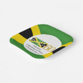 JAMAICA 60ste Jubileum Onafhankelijkheid Papieren Bordje (Gebogen)