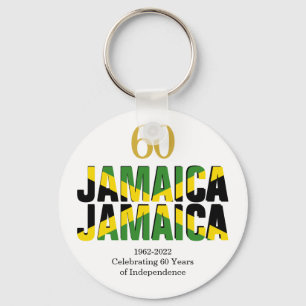 JAMAICA 60ste Jubileum Onafhankelijkheid Sleutelhanger