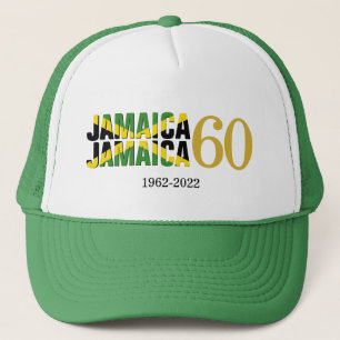 JAMAICA 60ste Jubileum Onafhankelijkheid Trucker Pet