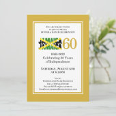 Jamaica 60ste verjaardag van de onafhankelijkheid  kaart (Staand voorkant)