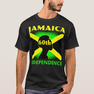 Jamaica 60th Celebration Jamaican Flag Independenc T-shirt