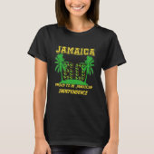 Jamaica 60th Independence day 2022 Proud To Be Jam T-shirt (Voorkant)