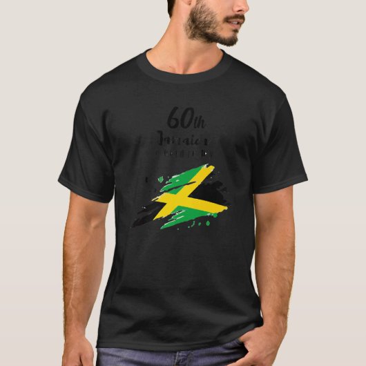 Jamaica 60th Independence Day Jamaica 60 Independe T-shirt (Voorkant)