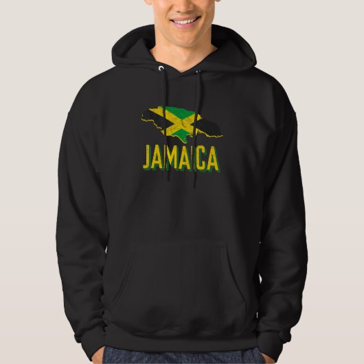Jamaica 60th Independence Proud To Be Jamaican 8 Hoodie (Voorkant)