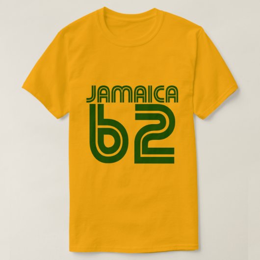 Jamaica 62 - Proud Jamaicans - Reggae Rasta Shirt (Design voorkant)