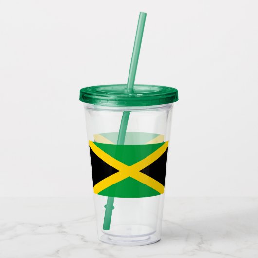Jamaica Acryl Drinkbeker (Achterkant)