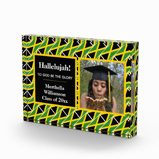 JAMAICA Afstuderen Aangepaste foto HALLELUJAH (Rechts)