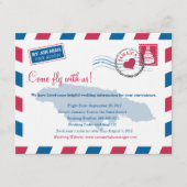 Jamaica Air Mail Wedding Reisinformatie Informatiekaartje (Voorkant)