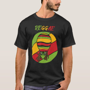 Jamaica Alien Reggae Souvenir Rasta Music Rastafar T-shirt