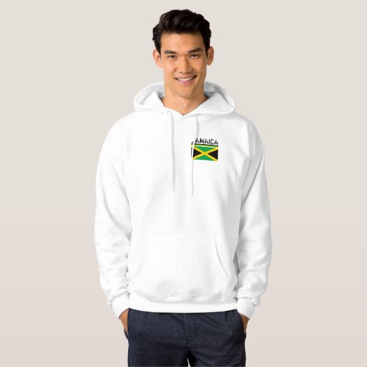 Jamaica American Apparel Hoodie Sweatshirt (Voorkant volledig)