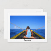 Jamaica art postcarte briefkaart (Voorkant / Achterkant)