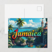 Jamaica baai briefkaart (Voorkant / Achterkant)