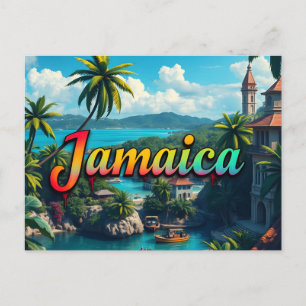 Jamaica baai briefkaart