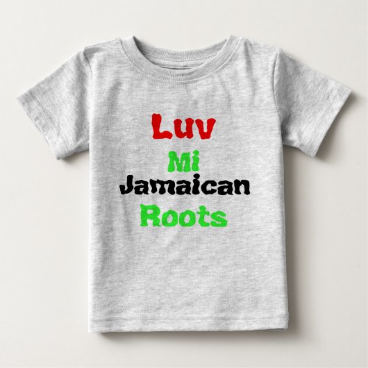 Jamaica baby t-shirts (Voorkant)