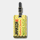 JAMAICA Bagagelabel (Voorkant verticaal)