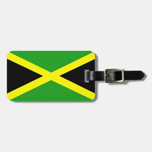 Jamaica Bagagelabel (contactgegevens toevoegen) (Voorkant horizontaal)
