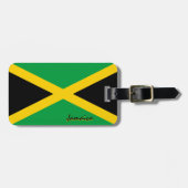 Jamaica Bagagelabels, patriottische Jamaicaanse vl Bagagelabel (Voorkant horizontaal)