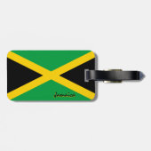 Jamaica Bagagelabels, patriottische Jamaicaanse vl Bagagelabel (Achterkant horizontaal)