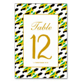 JAMAICA Banquet Celebration Wedding Kaart (Achterkant)