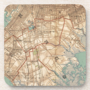 Jamaica Bay en Brooklyn Bier Onderzetter