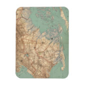 Jamaica Bay en Brooklyn Magneet (Verticaal)