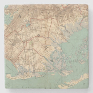 Jamaica Bay en Brooklyn Stenen Onderzetter