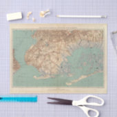 Jamaica Bay en Brooklyn Tissuepapier (Craft)