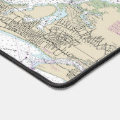 Jamaica Bay en Rockaway Inlet nautische kaart Bureaumat (Hoek)