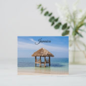Jamaica Beach Briefkaart (Staand voorkant)