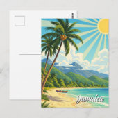 Jamaica Beach Briefkaart (Voorkant / Achterkant)