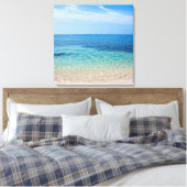 Jamaica Beach Canvas Afdruk (Insitu (Slaapkamer))