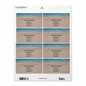 Jamaica Beach Etiket (Full Sheet)