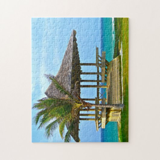 Jamaica Beach Hut. Legpuzzel (Verticaal)